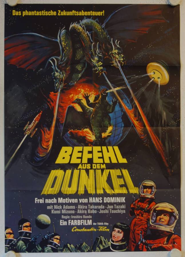 Invasion of Astro-Monster original release german movie poster